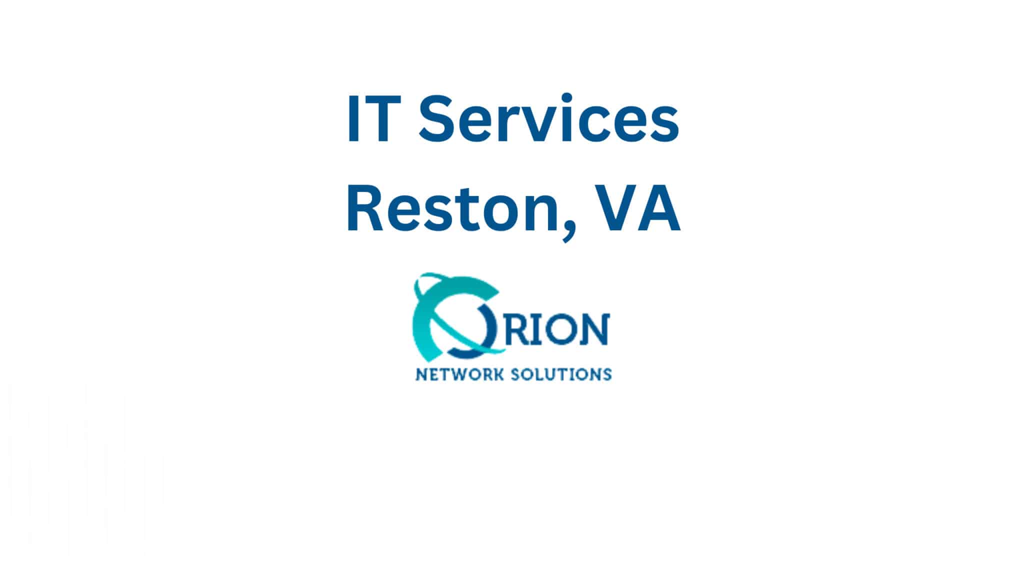 Tech Support In Reston, VA