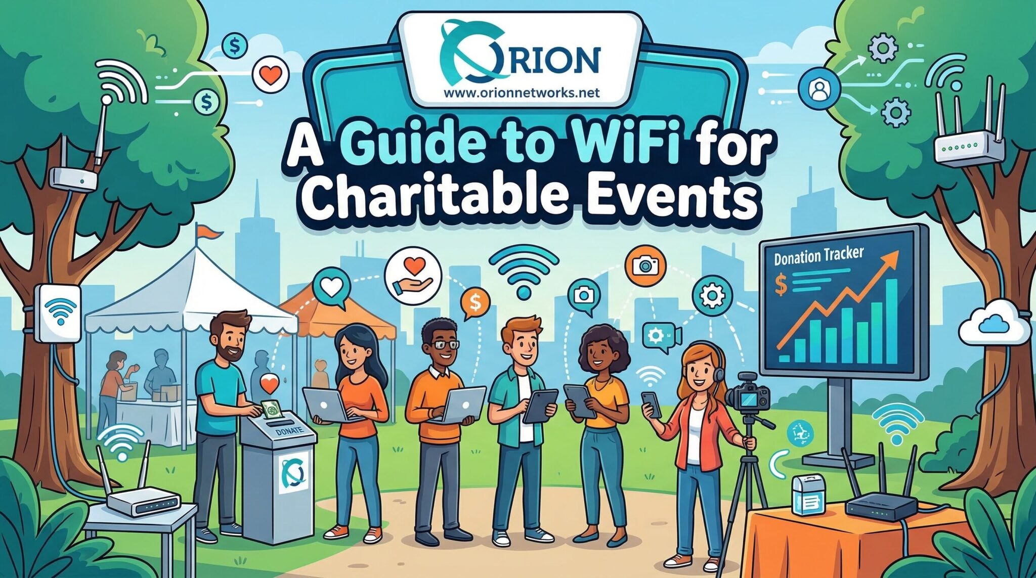 A Guide to WiFi for Washington DC Nonprofit’s Charitable Events